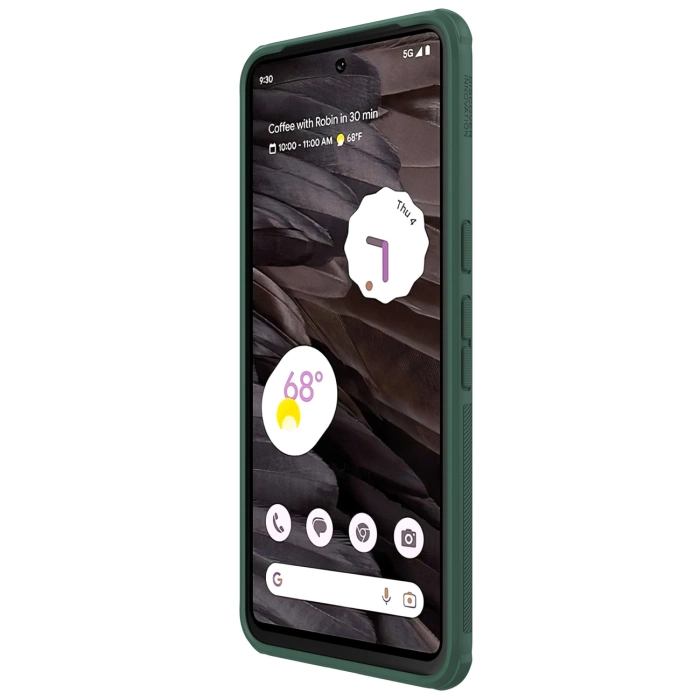 Wzmocnione etui Nillkin Super Frosted Shield Pro do Google Pixel 8 Pro - zielone