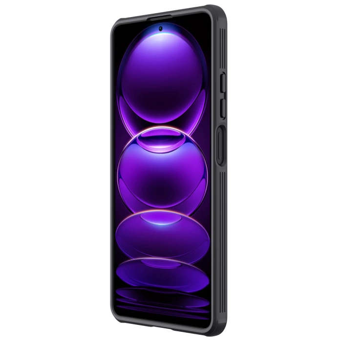 Nillkin CamShield Pro Case etui do Xiaomi Redmi Note 12 Pro+ pokrowiec z osłoną na aparat czarne