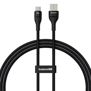 Baseus kabel Flash 2 Charging Cable USB to USB-C 100W 1m Cluster czarny