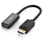 Kabel Adapter UGREEN DisplayPort HDMI MM137 FullHD Czarny