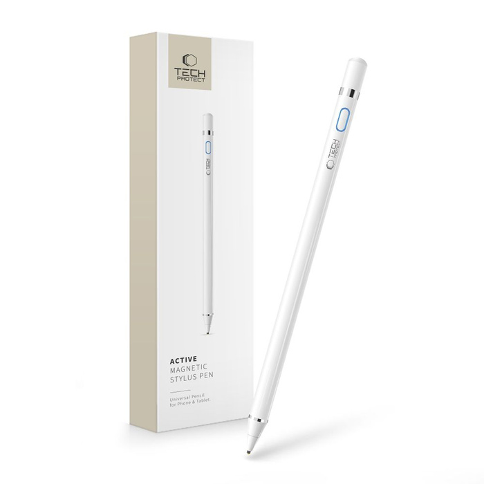 Rysik TECH-PROTECT Active Stylus Pen White Biały