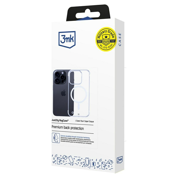 Etui 3MK Just20g MagCase do iPhone 15  Pro Max