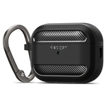 Etui Spigen Rugged Armor Apple Airpods Pro 1 / 2 Matte Black Case