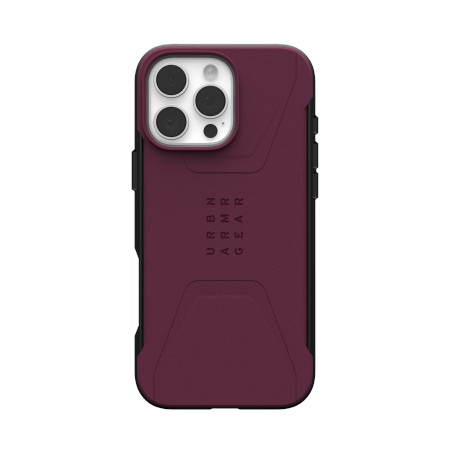 Etui UAG Civilian Magsafe - iPhone 16 Pro Max MagSafe (bordeaux)