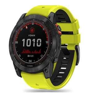 Pasek Tech-protect Iconband Pro Garmin Fenix 3 / 5x / 3hr / 5x Plus / 6x / 6x Pro / 7x Lime/black