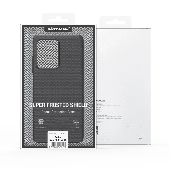 NILLKIN super frosted shield XIAOMI REDMI NOTE 12 PRO 5G/POCO X5 PRO 5G, BLACK / CZARNY