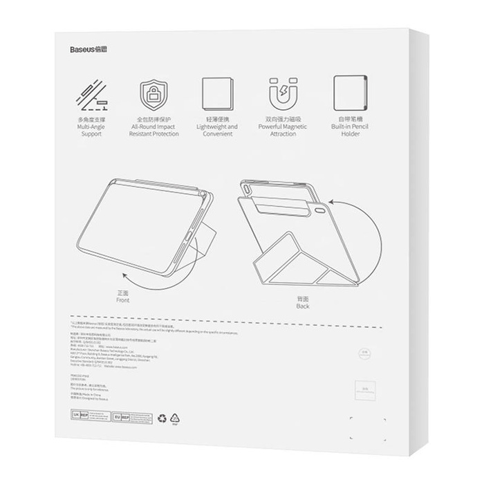 Etui magnetyczne Baseus Minimalist do iPad 10 10.9" (różowe)