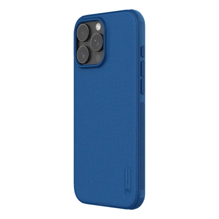 Nillkin Super Frosted Shield Pro Magnetic iPhone 16 Pro niebieskie (L)