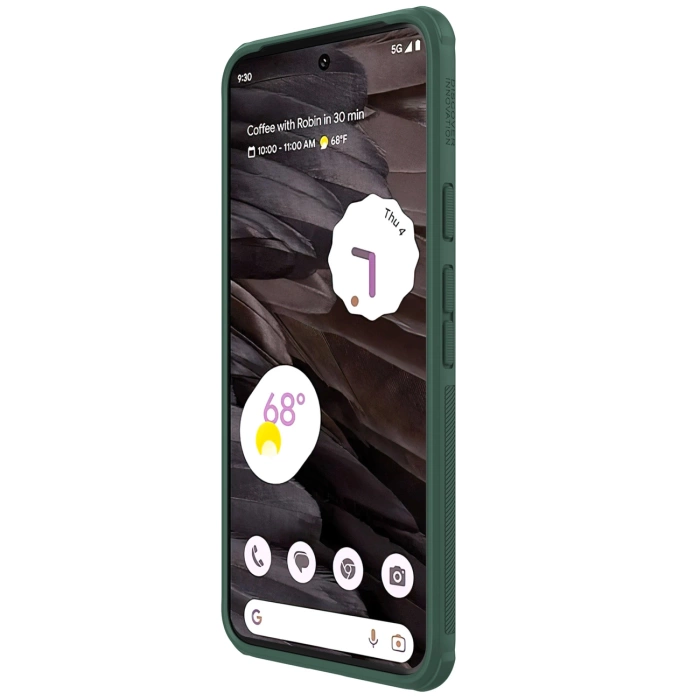 Wzmocnione etui Nillkin Super Frosted Shield Pro do Google Pixel 8 - zielone