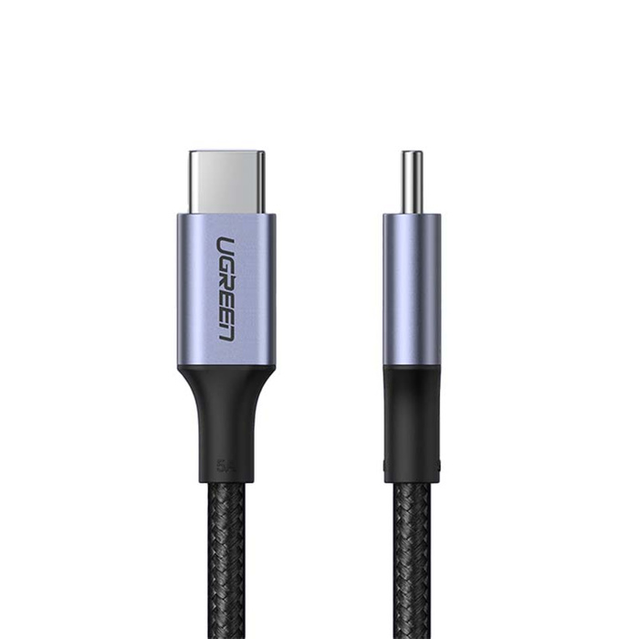 Ugreen kabel przewód USB Typ C - USB Typ C 5 A 100 W Power Delivery Quick Charge 3.0 FCP 480 Mbps 2 m szary (70429 US316)