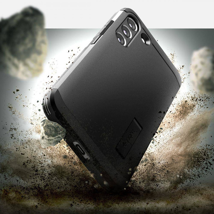 ETUI SPIGEN Galaxy S22 Tough Armor Czarne Pancerne Case