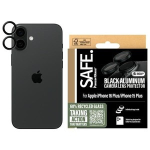 SAFE by PanzerGlass iPhone 16 6.1" / 16 Plus 6.7" Lens Protector czarny/black SAFE95890