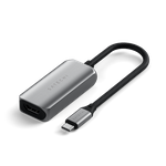 Satechi Single Port Adapter - adapter USB-C do HDMI 2.1 8K (space gray)