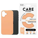 Etui CARE by PanzerGlass Fashion Case iPhone 16 Plus 6.7" brzoskwiniowy/peachy MagSafe 1391