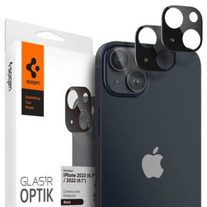 Osłona Aparatu Spigen Optik.tr Camera Protector 2-pack iPhone 14 / 14 Plus Black