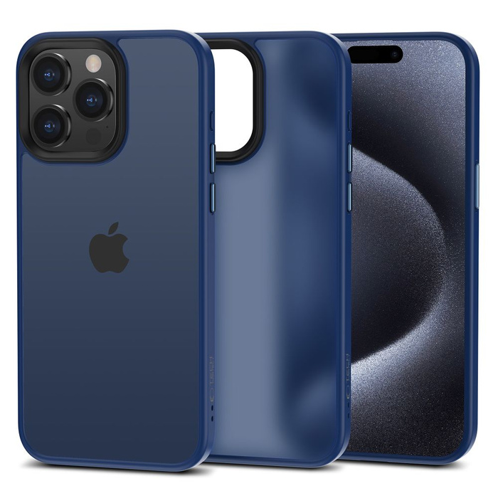 Etui Tech-protect Magmat iPhone 15 Pro Matte Navy Case