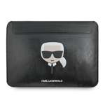 Etui KARL LAGERFELD Laptop 16 Sleeve Ikonik Karl`s Head Czarny Case