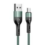 Kabel Pleciony USAMS Micro USB U55 2A 1m SJ450USB02 US-SJ450 Zielony