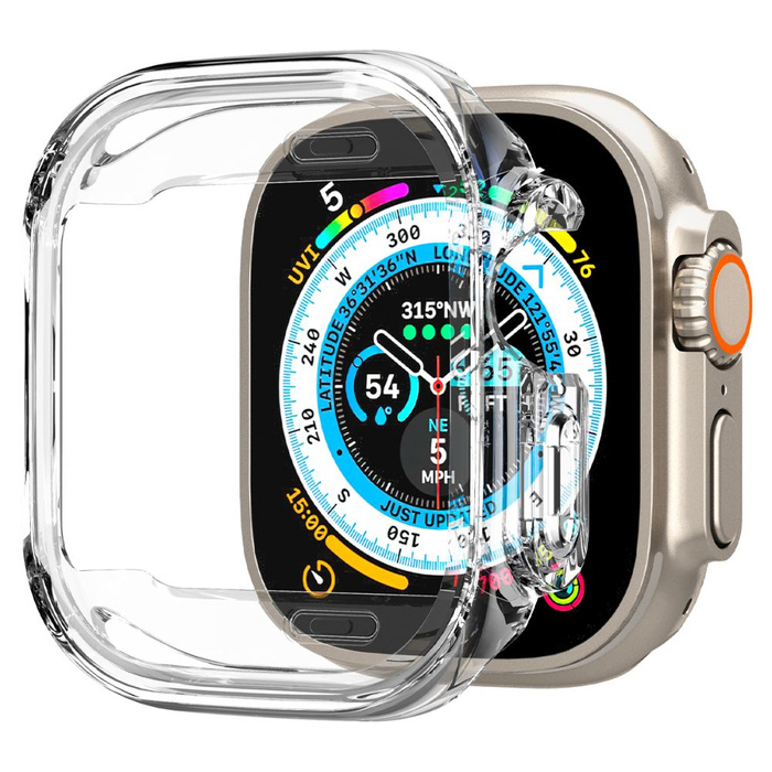 Etui Spigen Ultra Hybrid Apple Watch Ultra 49mm Ultra 2 Przezroczyste