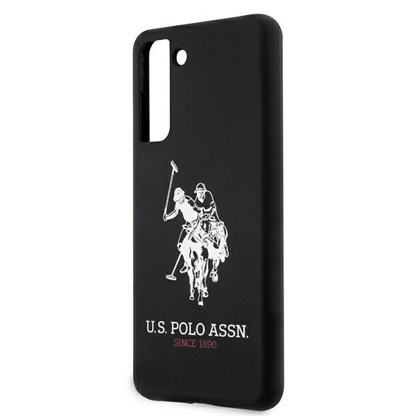 Etui US POLO Samsung Galaxy S21 Silicone Logo USHCS21SSLHRBK Czarny Case