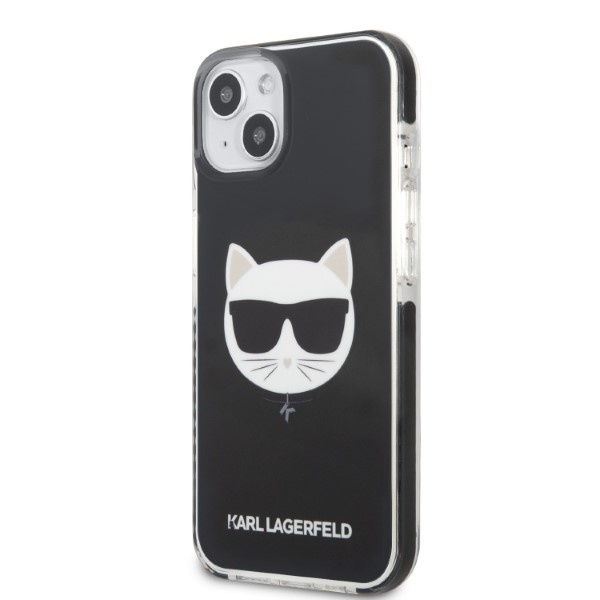 Etui Karl Lagerfeld iPhone 13 Mini 5,4" Hardcase Czarny/black Choupette Head Case