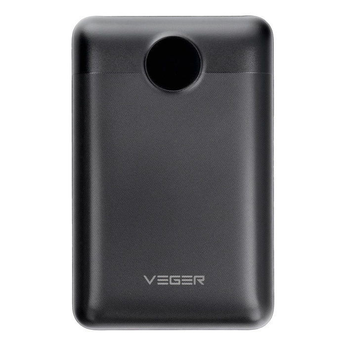 VEGER powerbank 20000 mAh PD QC3.0 2A 22,5W S20 (W2053) czarny