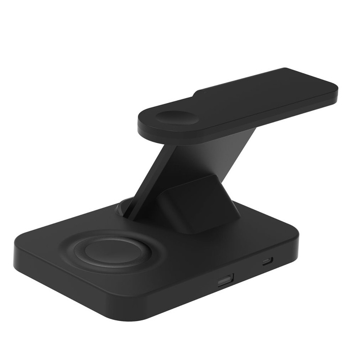 Ładowarka Indukcyjna Tech-Protect A11 3 In1 Wireless Charger Black