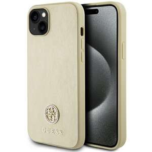 Etui Guess GUHCP15MPS4DGPD iPhone 15 Plus 6.7" złoty/gold hardcase Strass Metal Logo Case