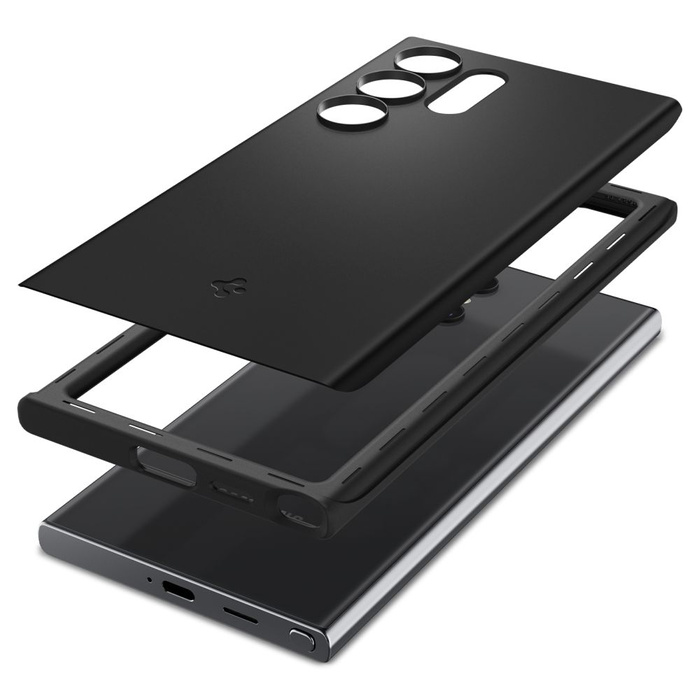 Etui Spigen Thin Fit Samsung Galaxy S24 Ultra Black Case