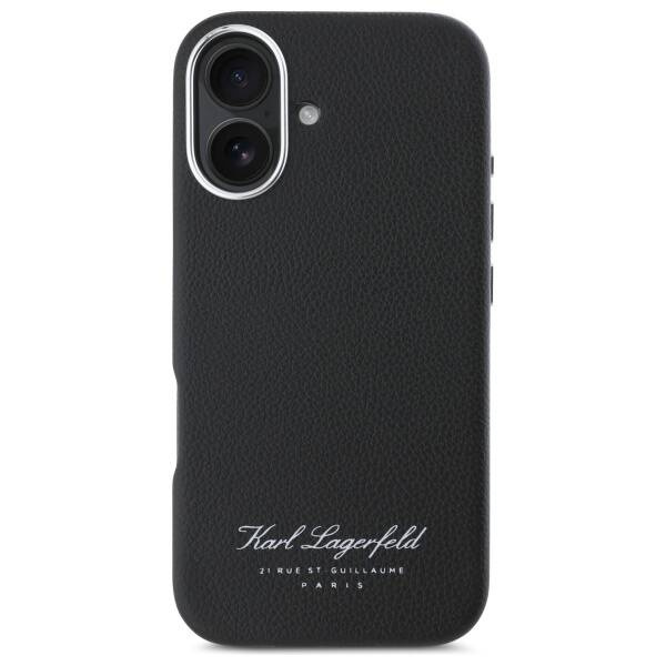 Etui Karl Lagerfeld iPhone 16 Pro 6,1" hardcase czarny/black hotel RSG