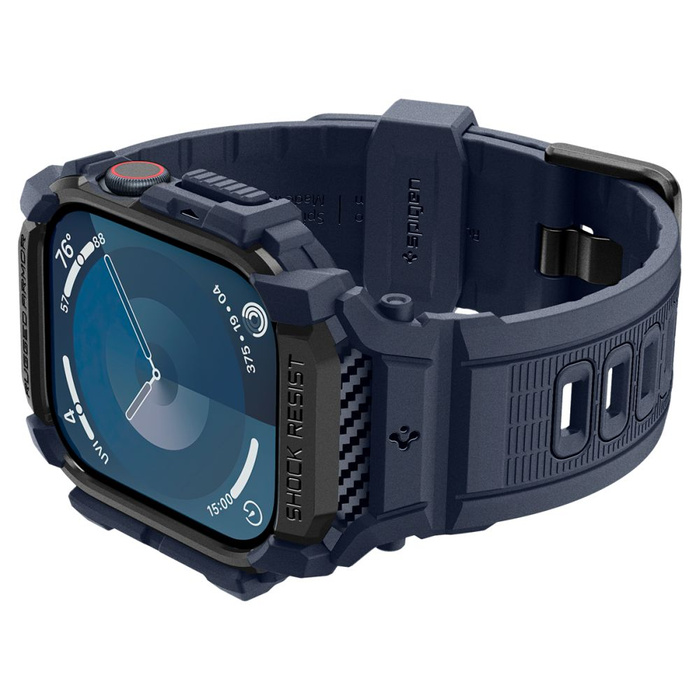 SPIGEN RUGGED ARMOR ”PRO” APPLE WATCH 10 (46 MM) NAVY BLUE