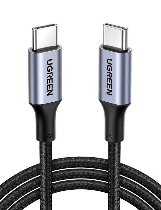 Kabel USB-C do USB-C UGREEN US316, 100W, 3m (czarny)