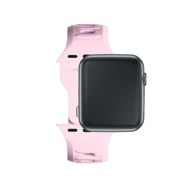 3MK Silicone Watch Strap różowy/powder pink dla Apple Watch 38/40/41mm