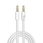 Dudao kabel AUX mini jack 3.5mm 1m 3 polowy stereo biały (L12S white)