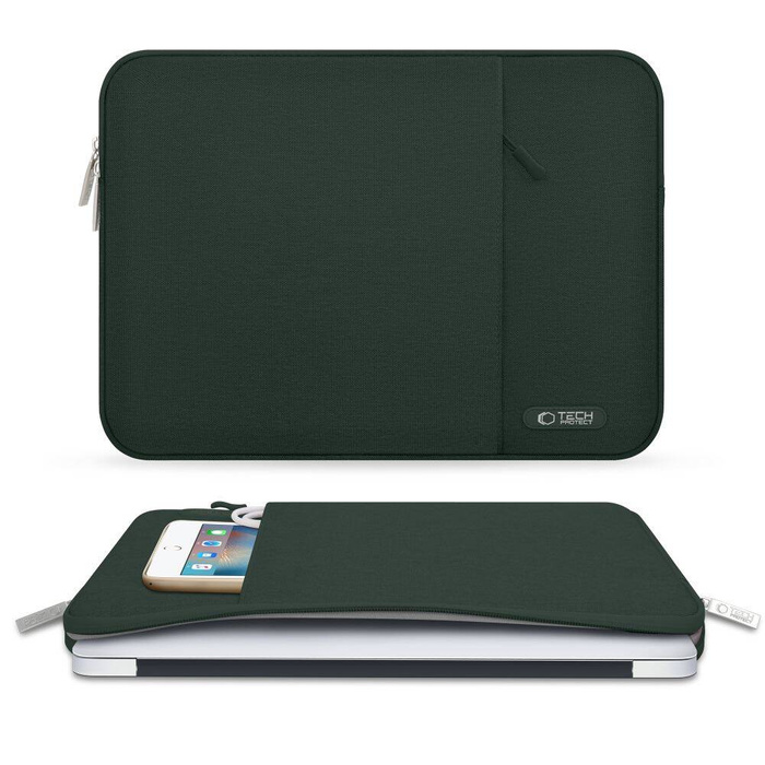 TECH-PROTECT SLEEVY LAPTOP 15-16 MIDNIGHT GREEN