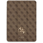 Guess GUFC13RM24PS4SGW iPad Air 13" 2024  brązowy/brown Magnetic 4G Big Logo