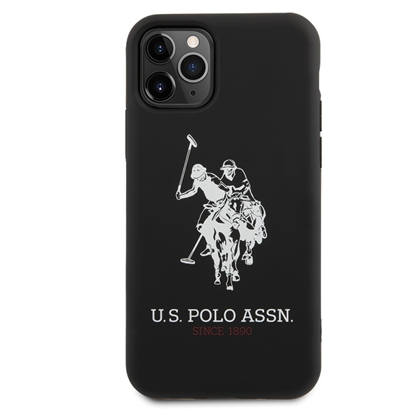 ETUI Etui US POLO Apple iPhone 11 Pro Max Silicone Collection Czarny Case CASE