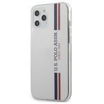 Etui US POLO Apple iPhone 12 Pro Max 6,7 Tricolor Collection USHCP12LPCUSSWH Biały Case