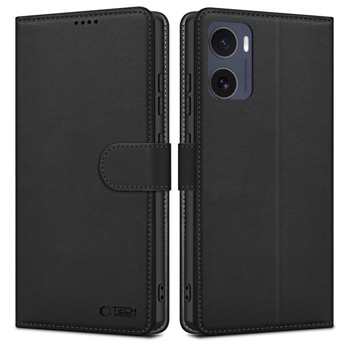 TECH-PROTECT WALLET MOTOROLA MOTO G05 / E15 MATTE BLACK