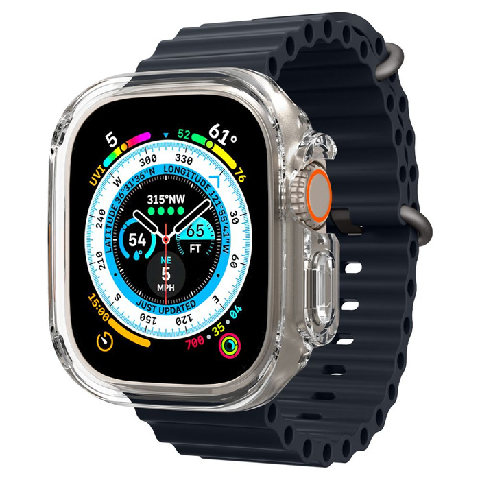 Etui Spigen Ultra Hybrid Apple Watch Ultra 49mm Ultra 2 Przezroczyste