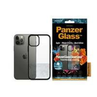 PanzerGlass ClearCase iPhone 12/12 Pro 6,1" Antibacterial czarny/black