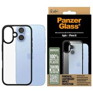 Etui PanzerGlass HardCase iPhone 16 6.1" czarny/black 1295