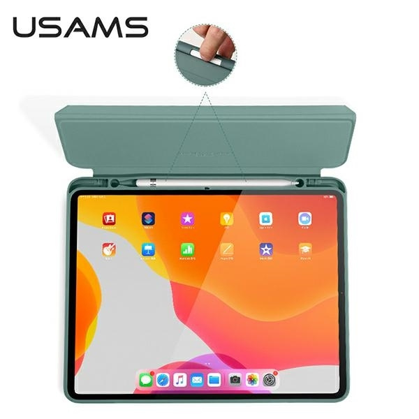 Etui USAMS Apple iPad Air 10.9 2020 Winto Smart Cover Czarny Case