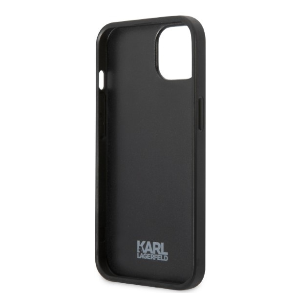 Etui Karl Lagerfeld Klhcp13mpmnikbl iPhone 13 6,1" Hardcase Niebieski/blue Monogram Ikonik Patch Case