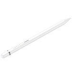 BASEUS rysik do telefonu pojemnościowy Stylus Writing 2 Lite LED (wersja aktywna + bezprzewodowy + kabel USB A do Lightning 8-pin) 130 mAh biały P80015806211-02/BS-PS030