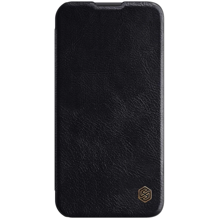 Etui skórzane Nillkin Qin Pro Leather Case do iPhone 14 Pro (czarne)