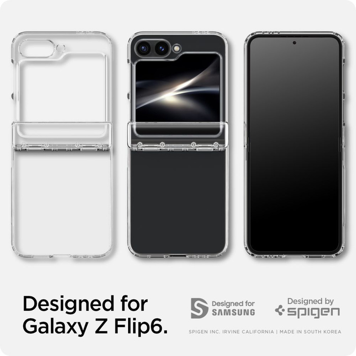 SPIGEN ULTRA HYBRID PRO GALAXY Z FLIP 6 CRYSTAL CLEAR