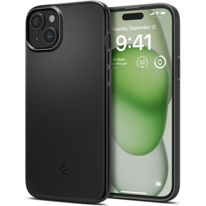 Etui Spigen Thin Fit iPhone 15 Plus Black Case