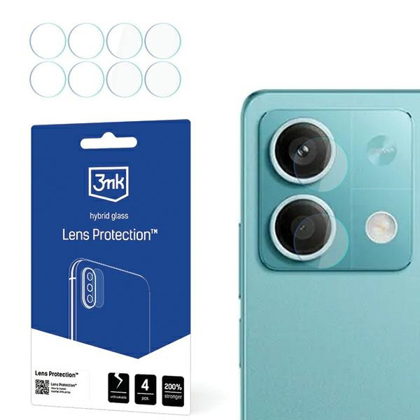 3MK Lens Protect Redmi Note 13 5G Ochrona na obiektyw aparatu 4szt