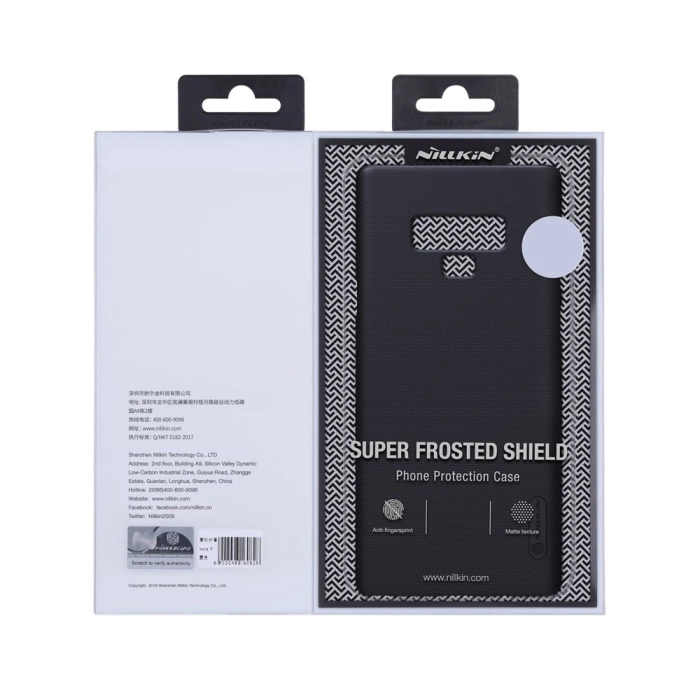 Nillkin Super Frosted Shield wzmocnione etui pokrowiec Xiaomi Redmi Note 9T 5G czarny